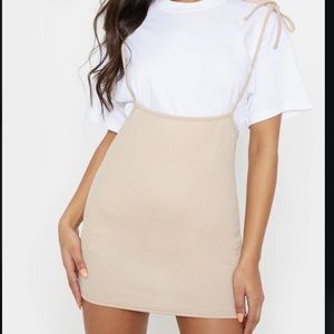 COPY - PLT Stone Tie Shoulder Jersey Pinafore Dre…